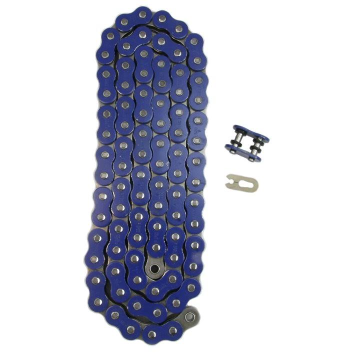 Factory Spec Blue 530x122 O-Ring Drive Chain Motorcycle 530 Pitch 122 Links 8200#Tensile (122)FS-530-OB