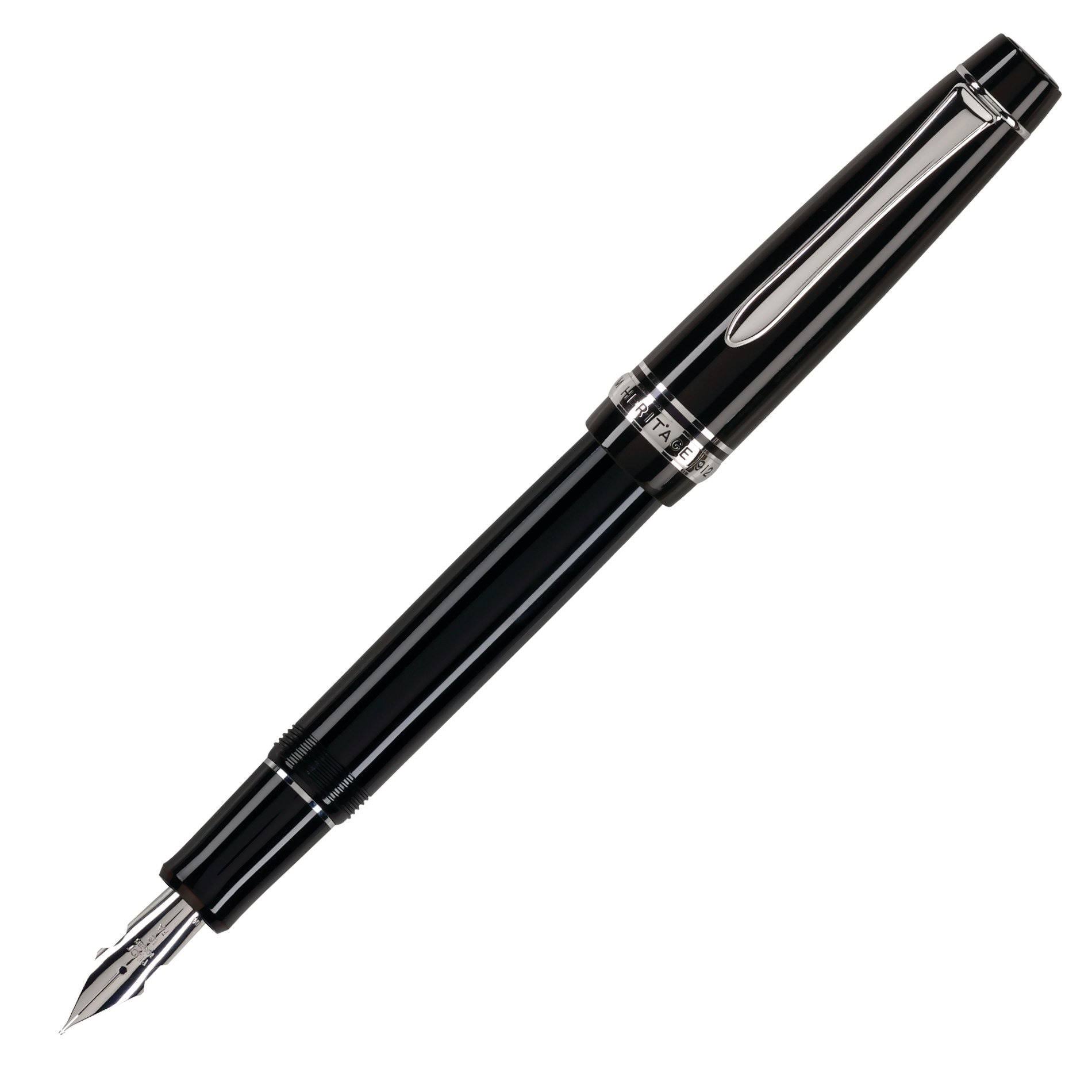 Pilot Custom 912 Fountain Pen - Black, Soft Fine Medium NIB