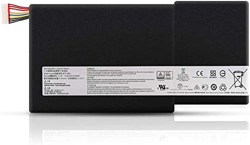Batterymarket BTY-M6J Laptop Battery Replacement Compatible With MSI GS63 GS63VR GS73 GS73VR 6RF Stealth Pro 6RF-001US BP-16K1-31 BTY-U6J Series (11.4V 64.98Wh) Pack of 2