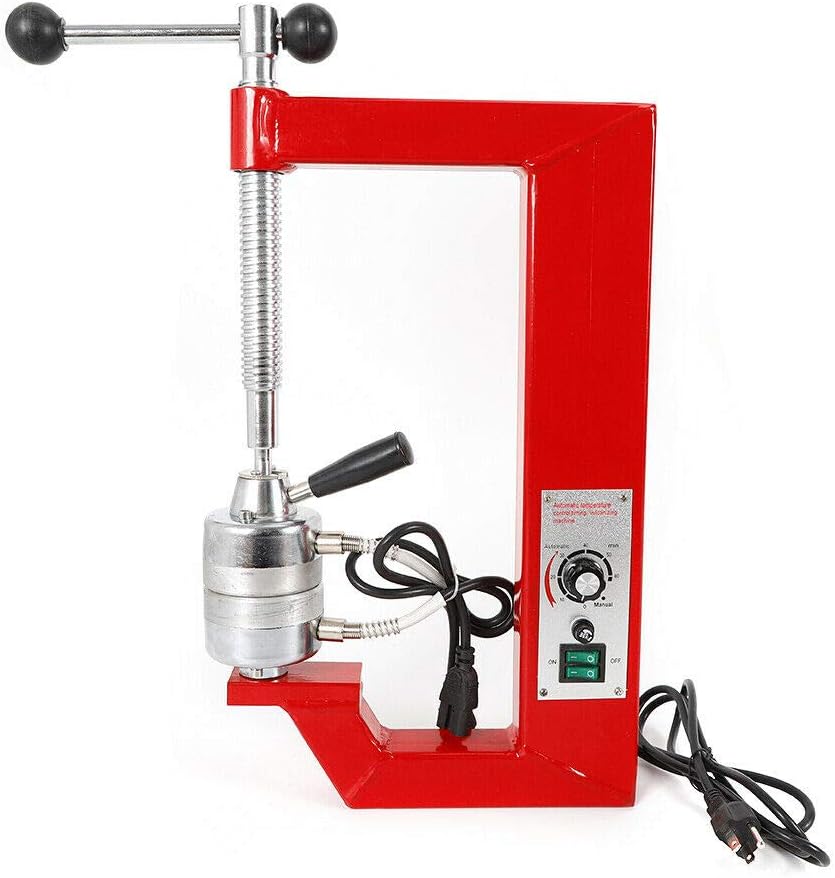 Gdrasuya10 110V Automatic Thermostat Tyre Repairing Machine Tire Vulcanizing Machine, Portable Tire Repair Kit with Adjustable Height Tower