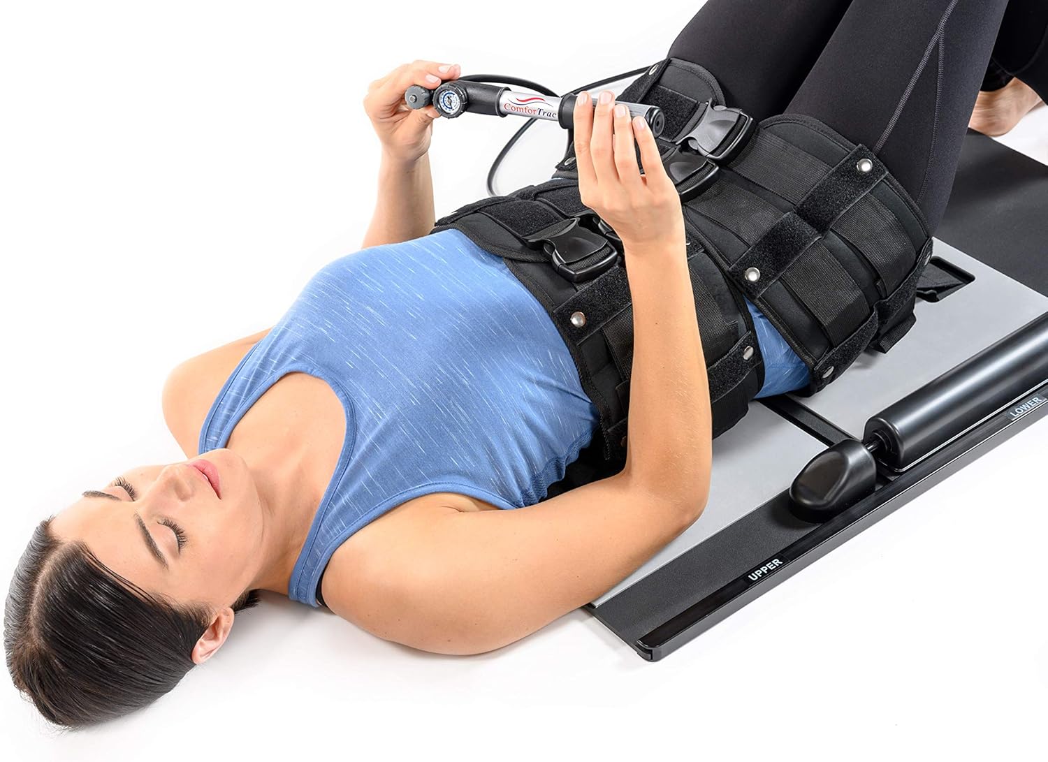 ComforTrac Lumbar Traction – Home Remedy for Back Pain – Help Relieve Back Pain from Herniated Discs, Spondylosis, Muscle Spasms, Degenerated Discs, Osteoarthritis, and More!