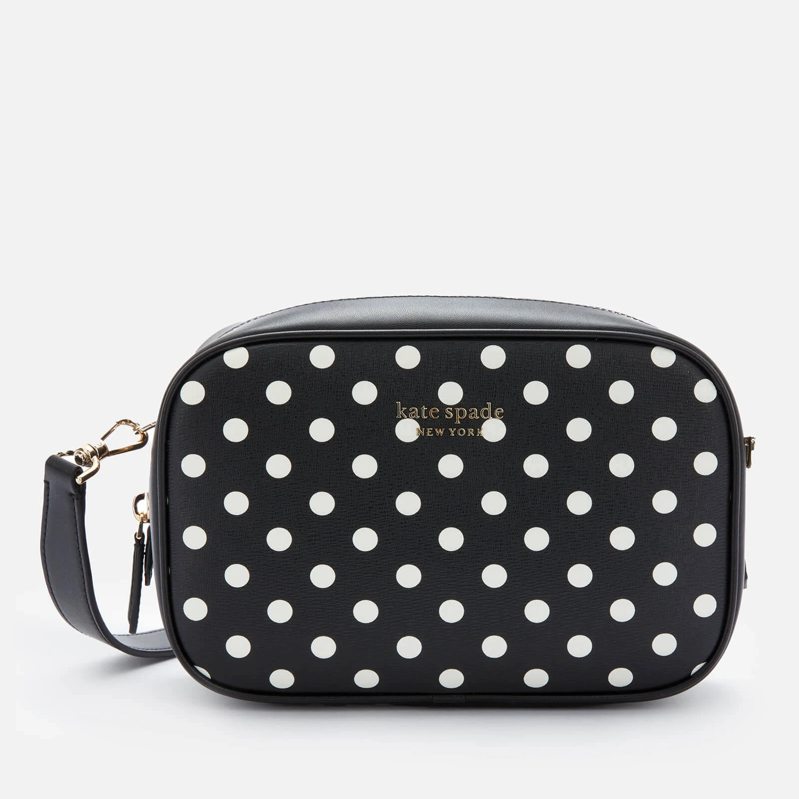 Kate Spade New York Infinite Lady Dot Medium Camera Bag Handbags Black
