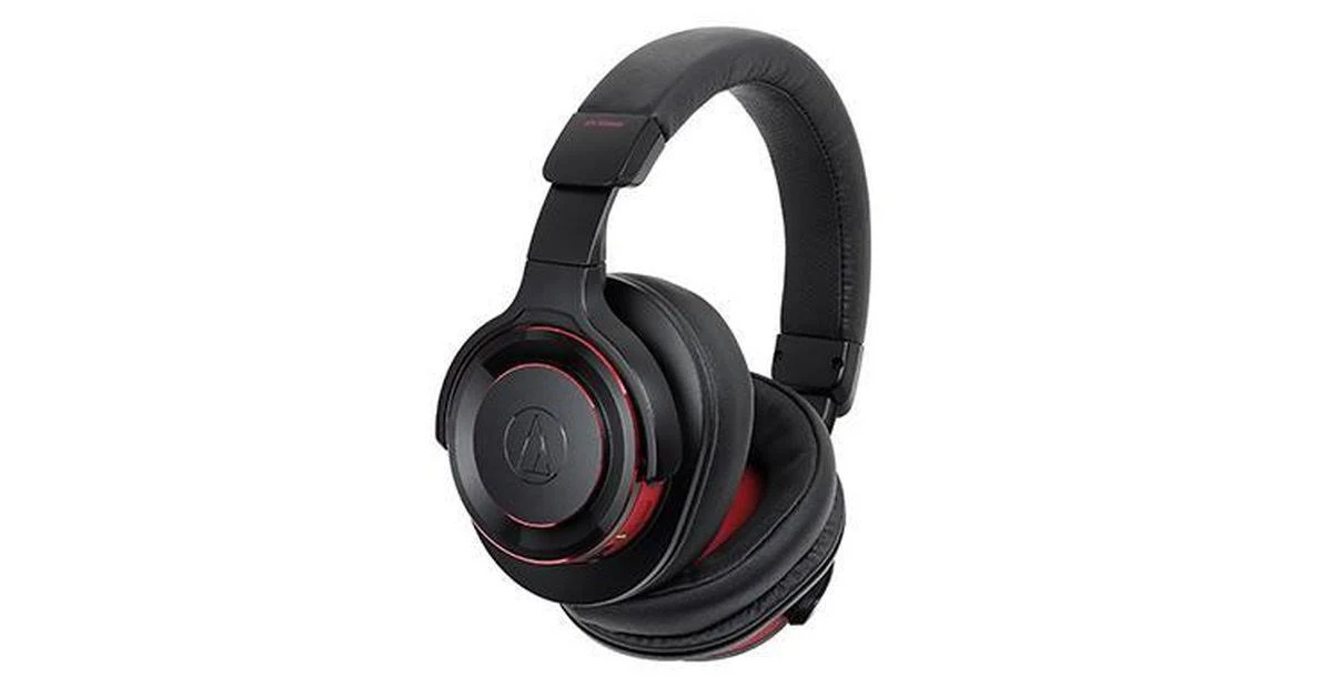 Audio-Technica ATH-WS990BT Brd (Black Red) Wireless Headset