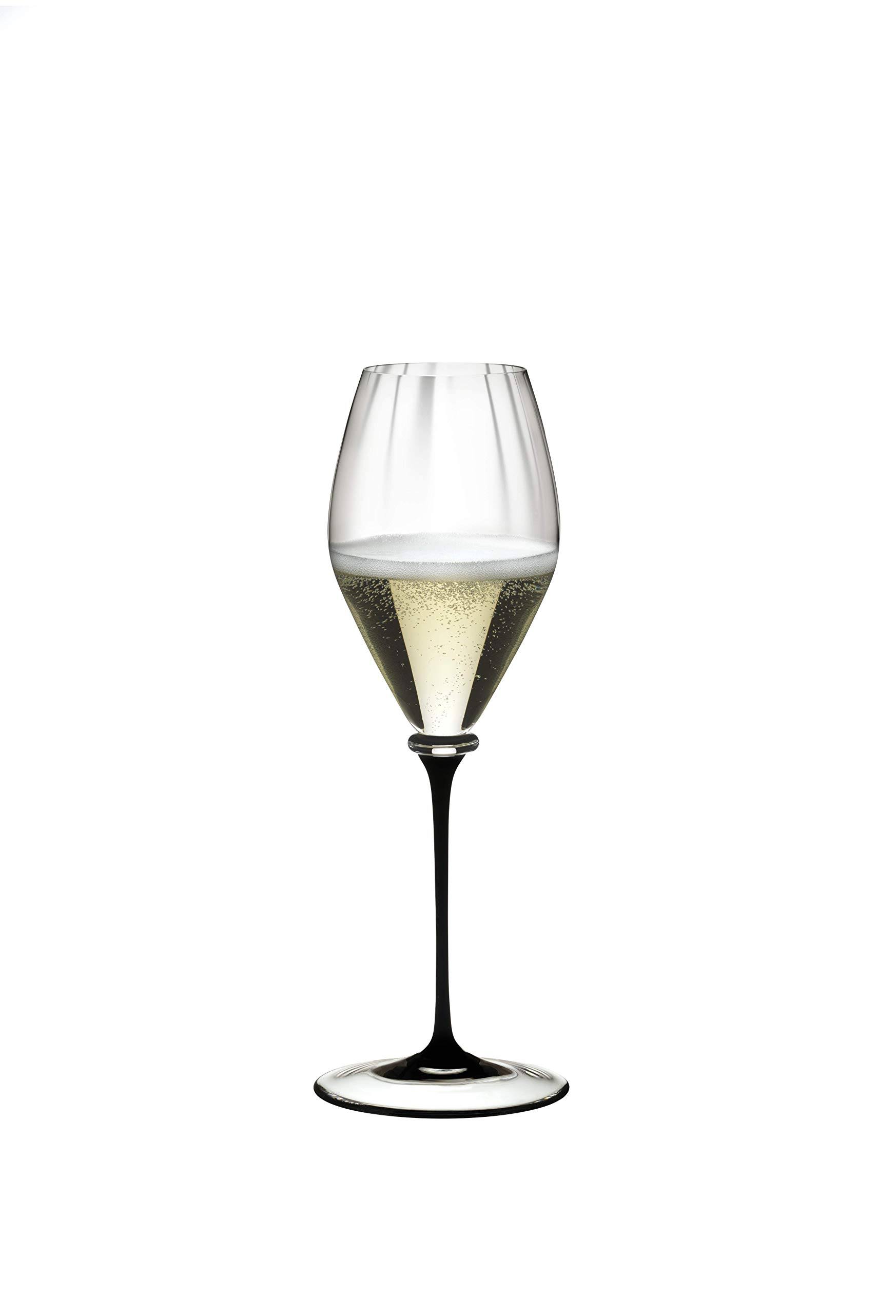 Riedel Fatto A Mano Performance Champagne Glass, Black Stem
