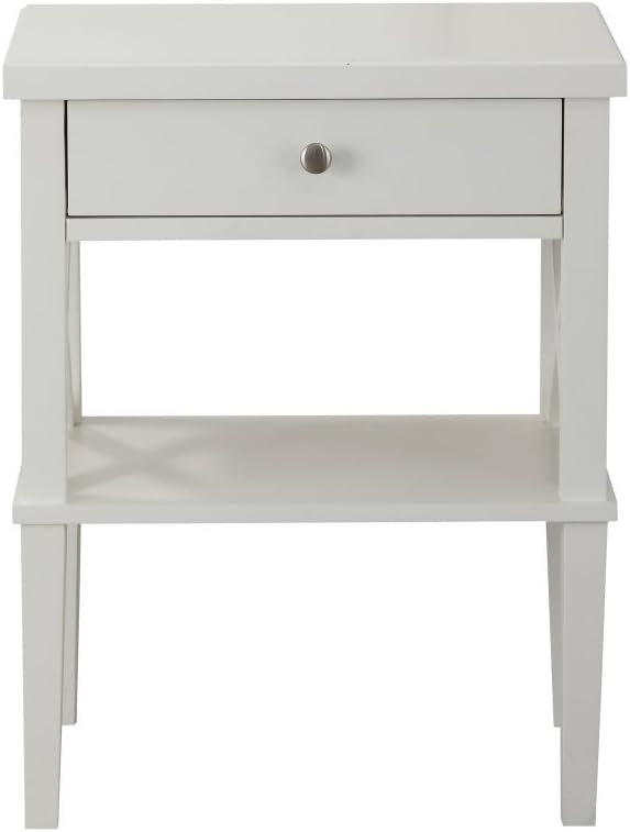 Comfort Pointe 28 in. Nightstand in Black Finish ,