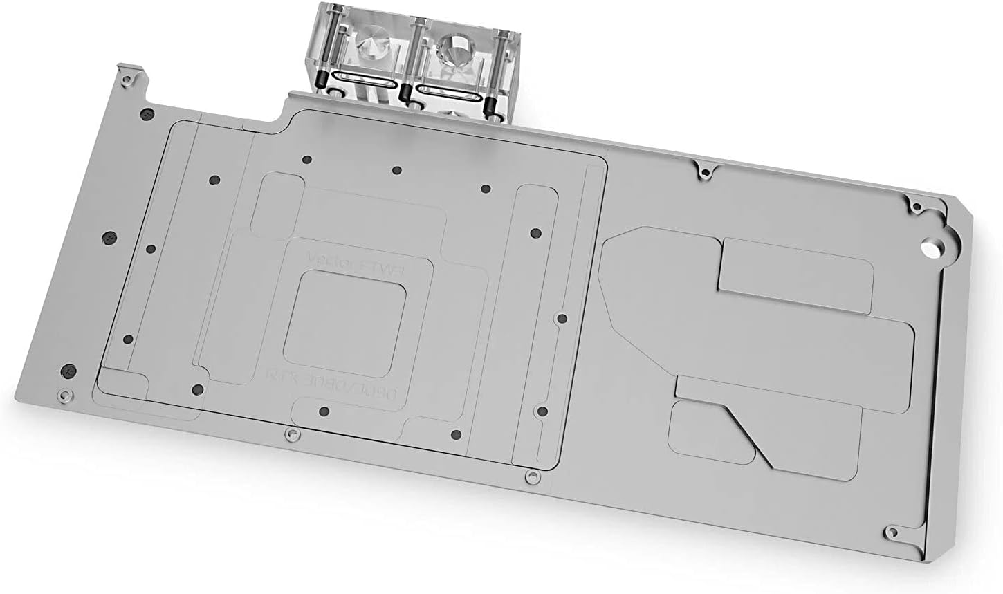 EKWB EK-Quantum Vector FTW3 RTX 3080/3090 Active GPU Backplate, D-RGB, Plexi