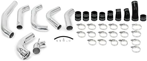 Mishimoto MMICP-F35T-15KWBK Intercooler Pipe Kit Compatible With Ford F-150 3.5 EcoBoost 2015-2016 Wrinkle Black