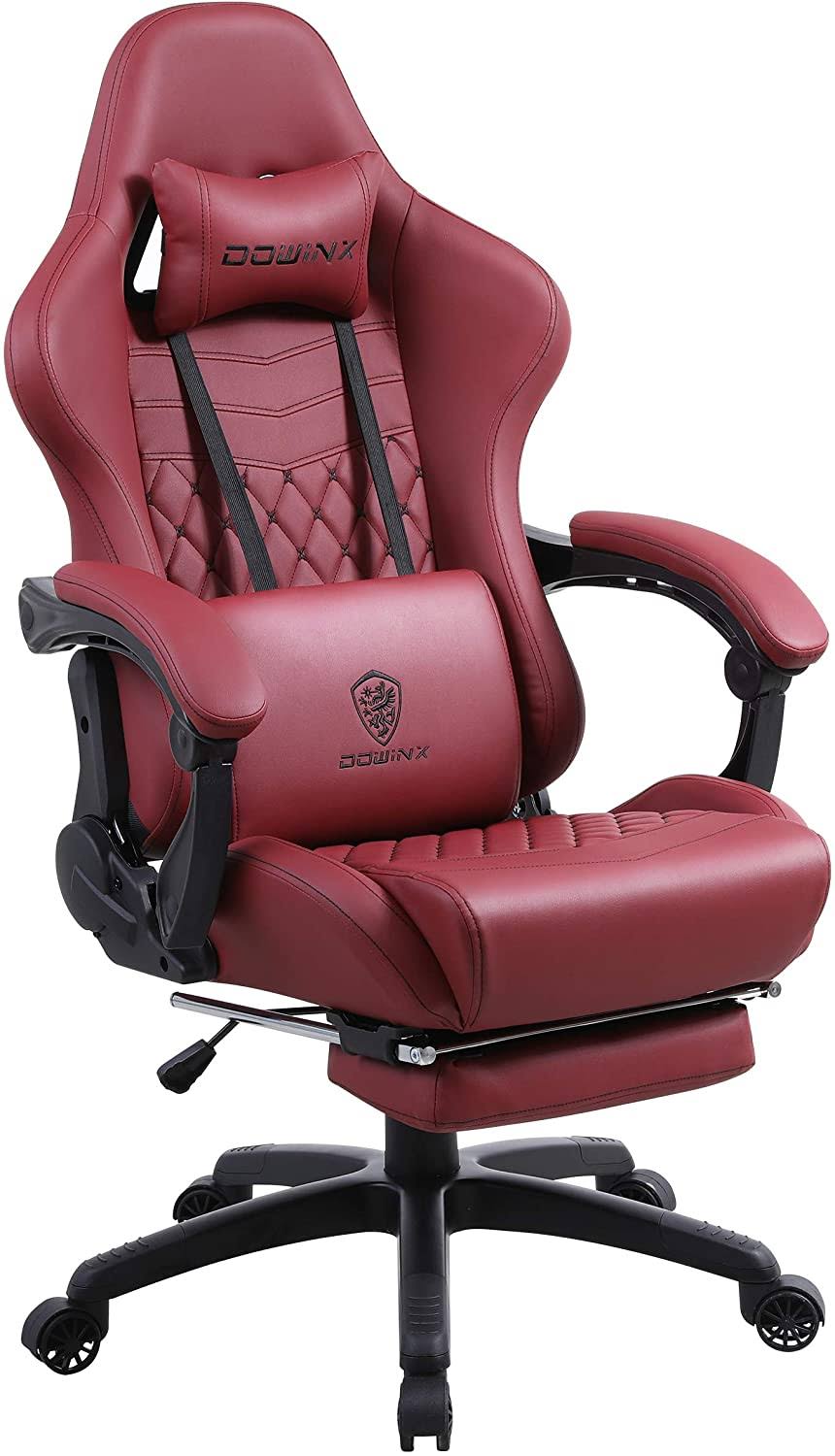 Dowinx 6689 Gaming Office Chair Ergonomic Racing Style-RED