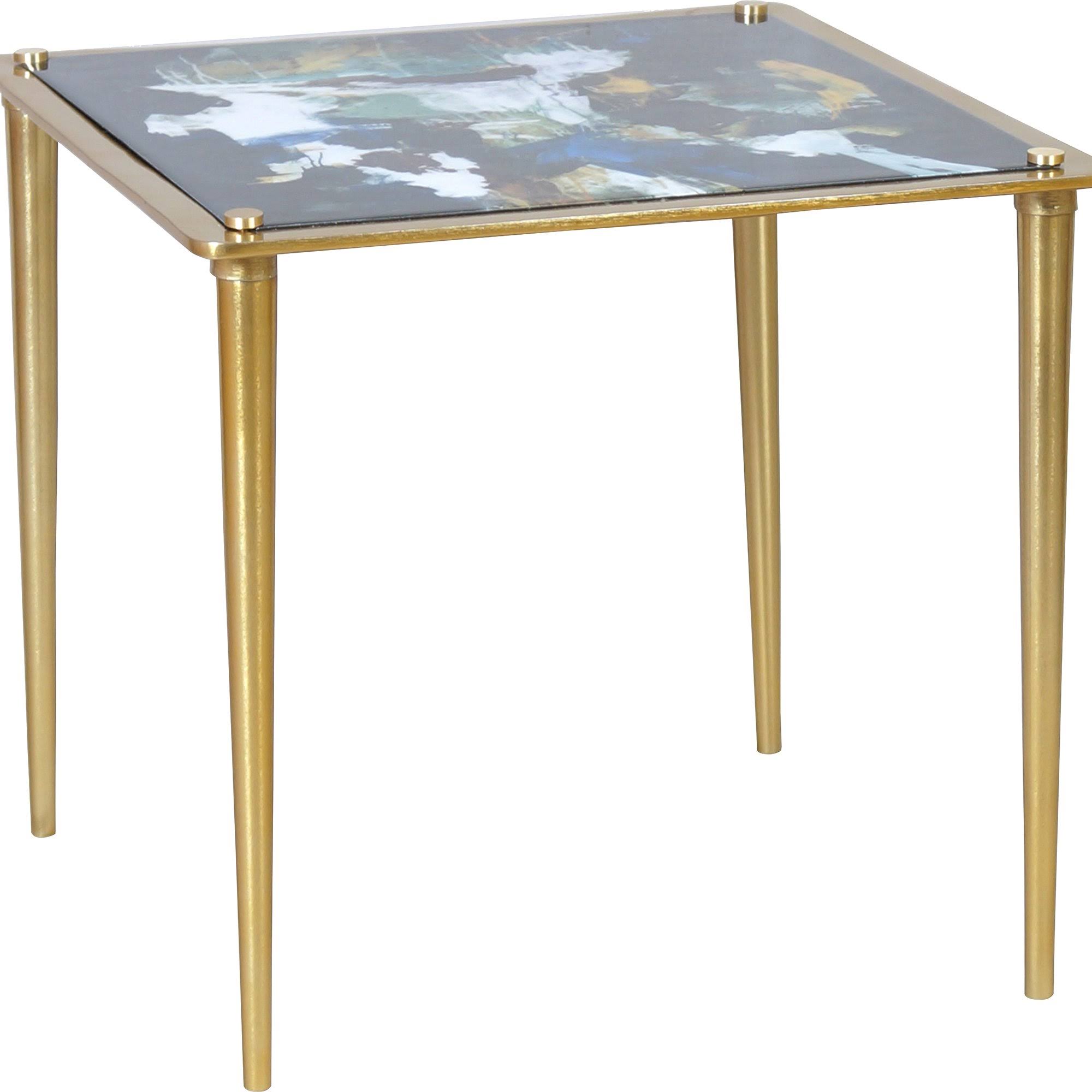 Renwil TA407 Noble Brass Accent Table