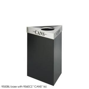 Safco Trifecta Waste Receptacle