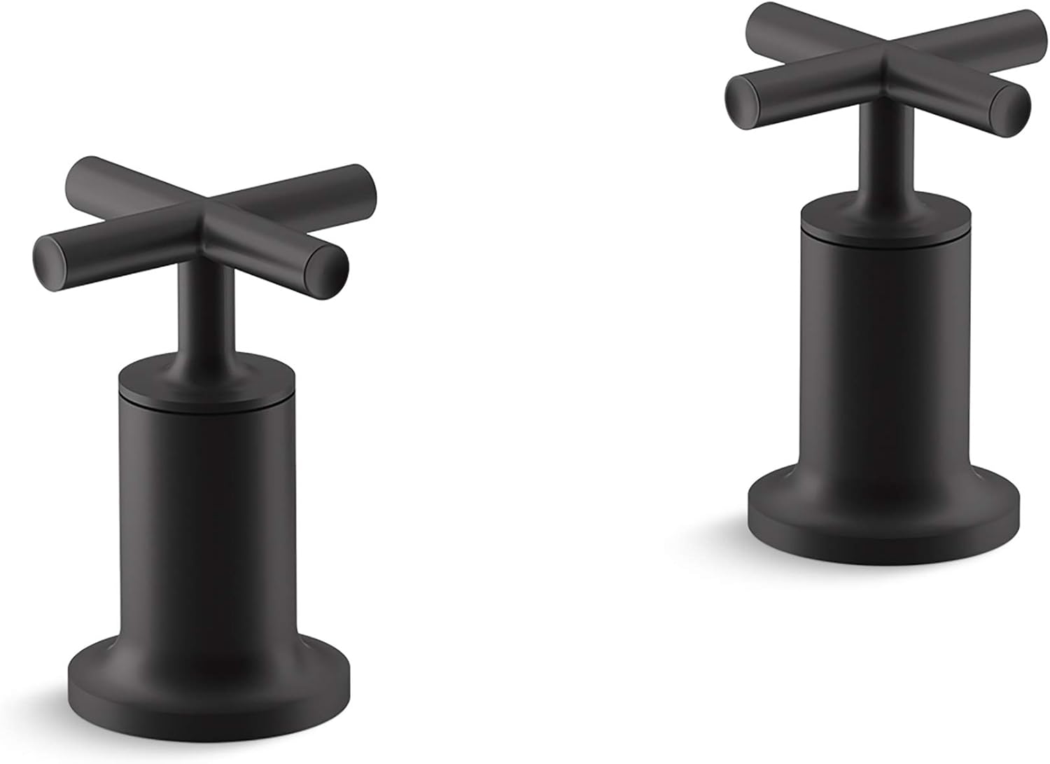 Kohler K-T14429-3-BL Purist Bathtub/Shower Trim, Matte Black