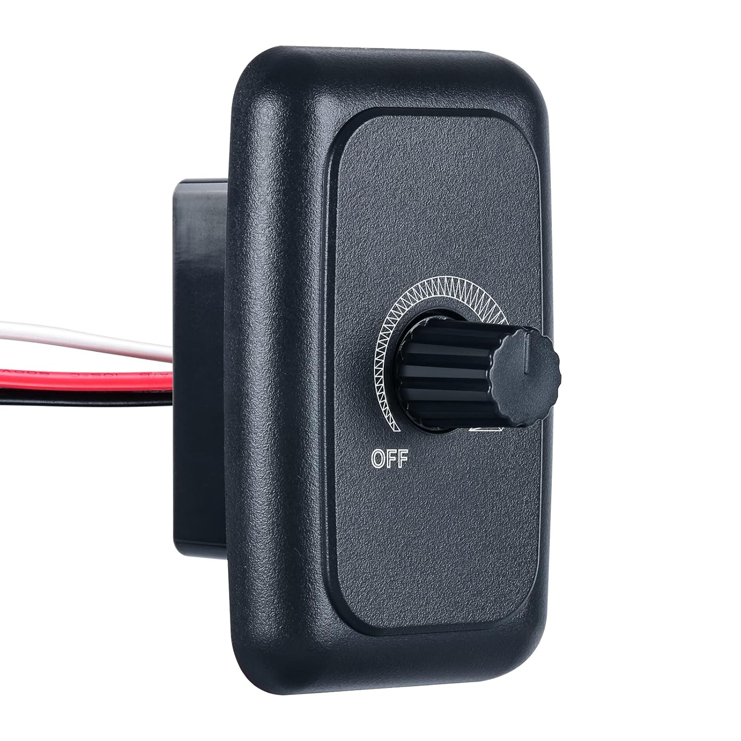 12V Dimmer Switch, Briidea RV 12V 5A 60W Dimmer Switch for LED, Halogen, Incandescent, Used for RVs, Travel Trailers, Marine, Auto, Black Pack of 2