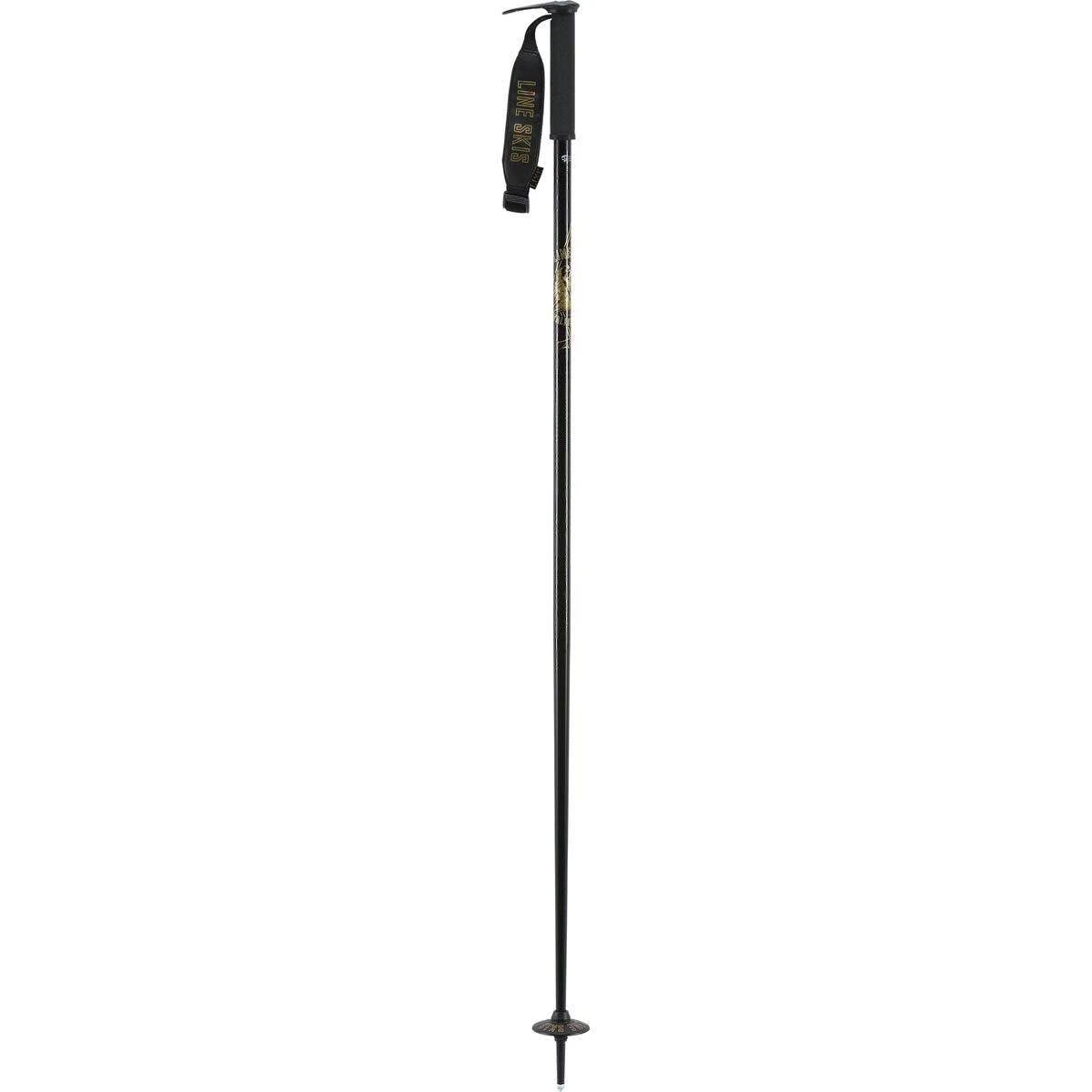 Line Wallischtick Ski Poles Black 95cm