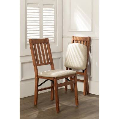 Tayah Slat Back Side Chair Charlton Home Color: Cherry