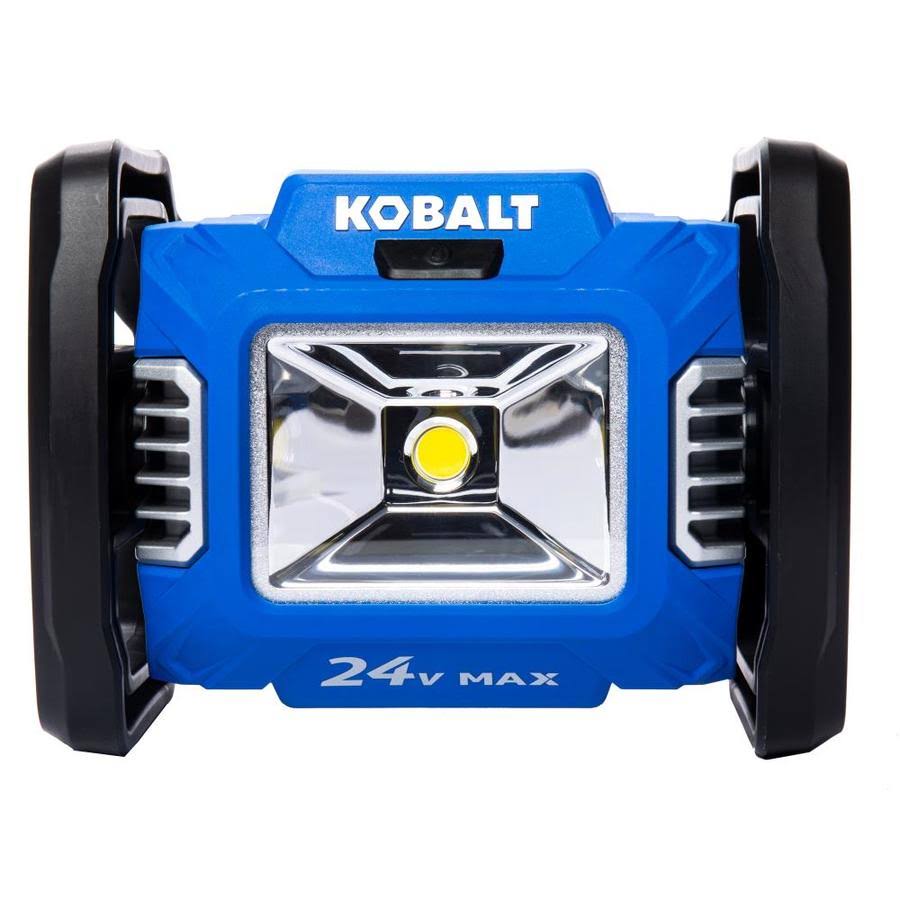 Kobalt 1436529 24V Max Cordless Floodlight Blue Black New in Box