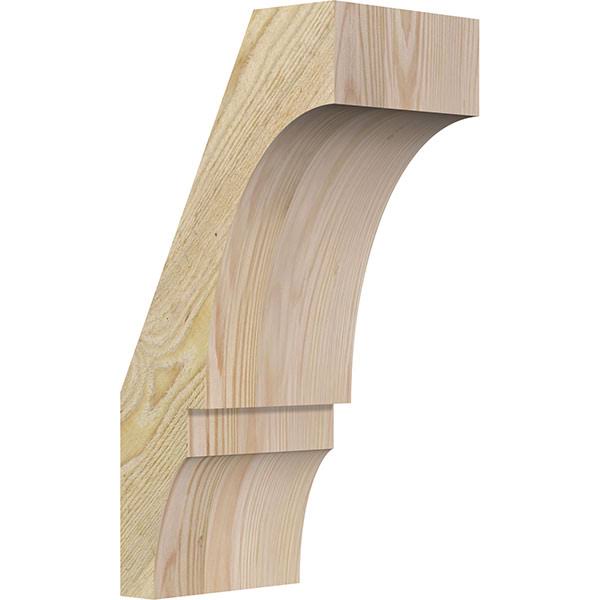 6x22W x 8x22D x 16x22H Balboa Rough Sawn Brace, Douglas Fir