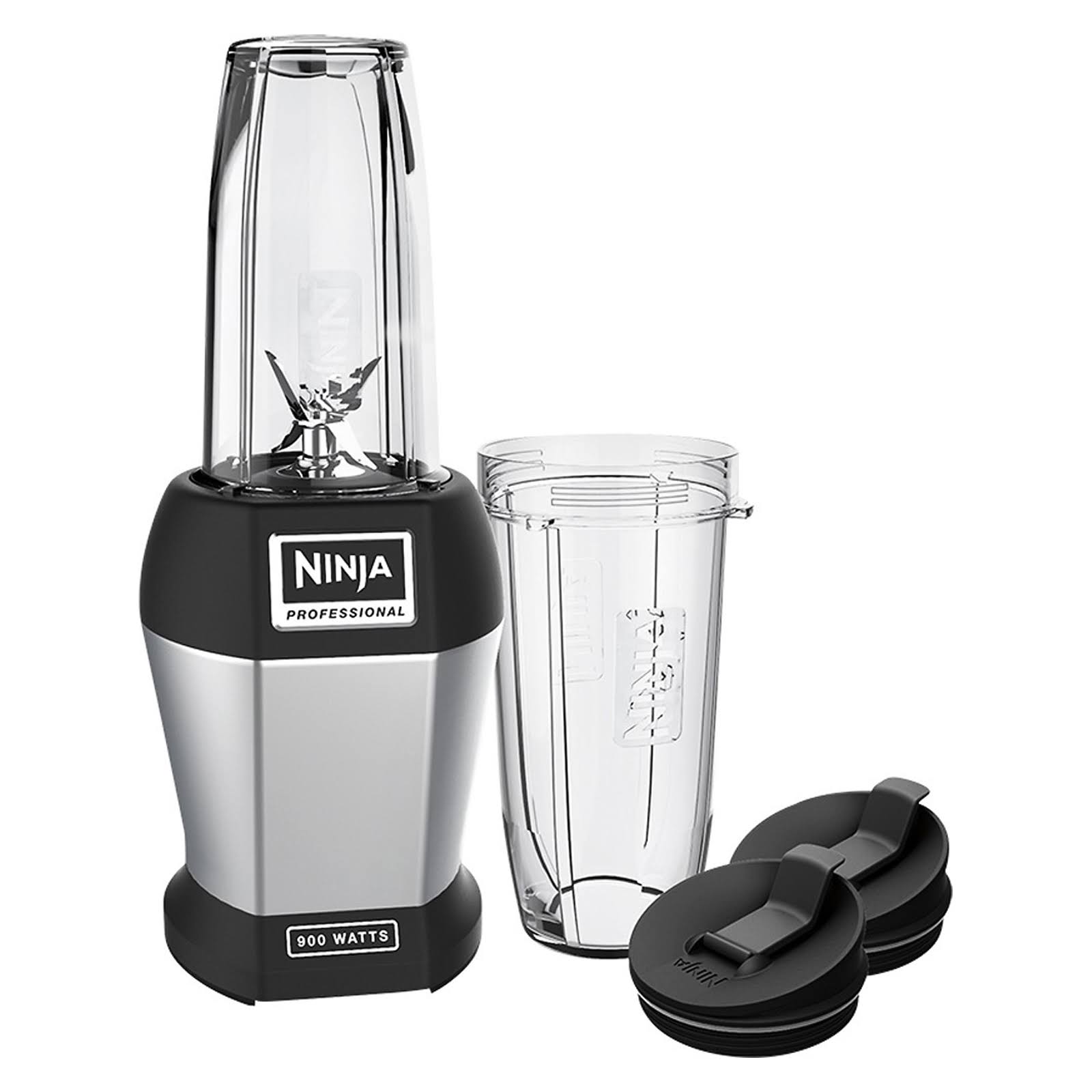 Ninja Refurbished 900 Watts Blender Black/Silver (BL456-RB)