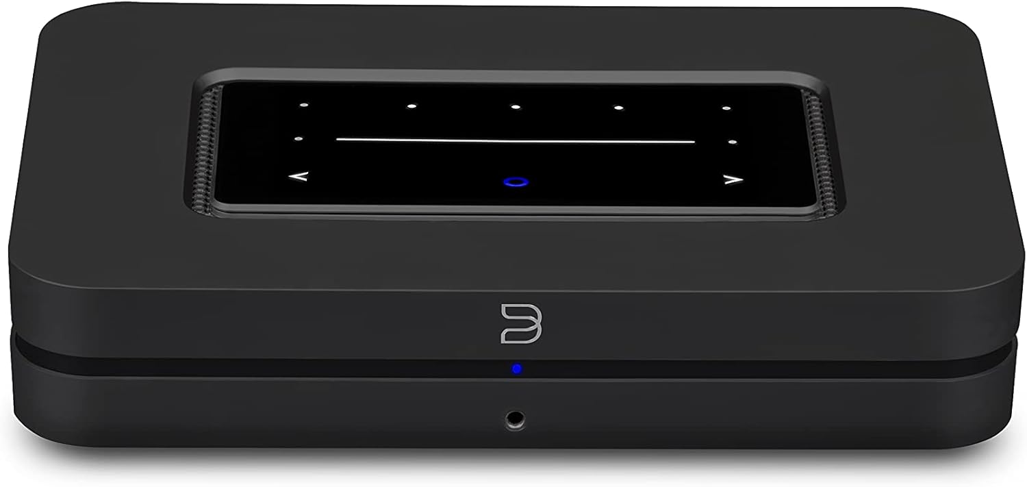 Bluesound Node Wireless Multi-Room Hi-Res Music Streamer - Black (N130BLKUNV)