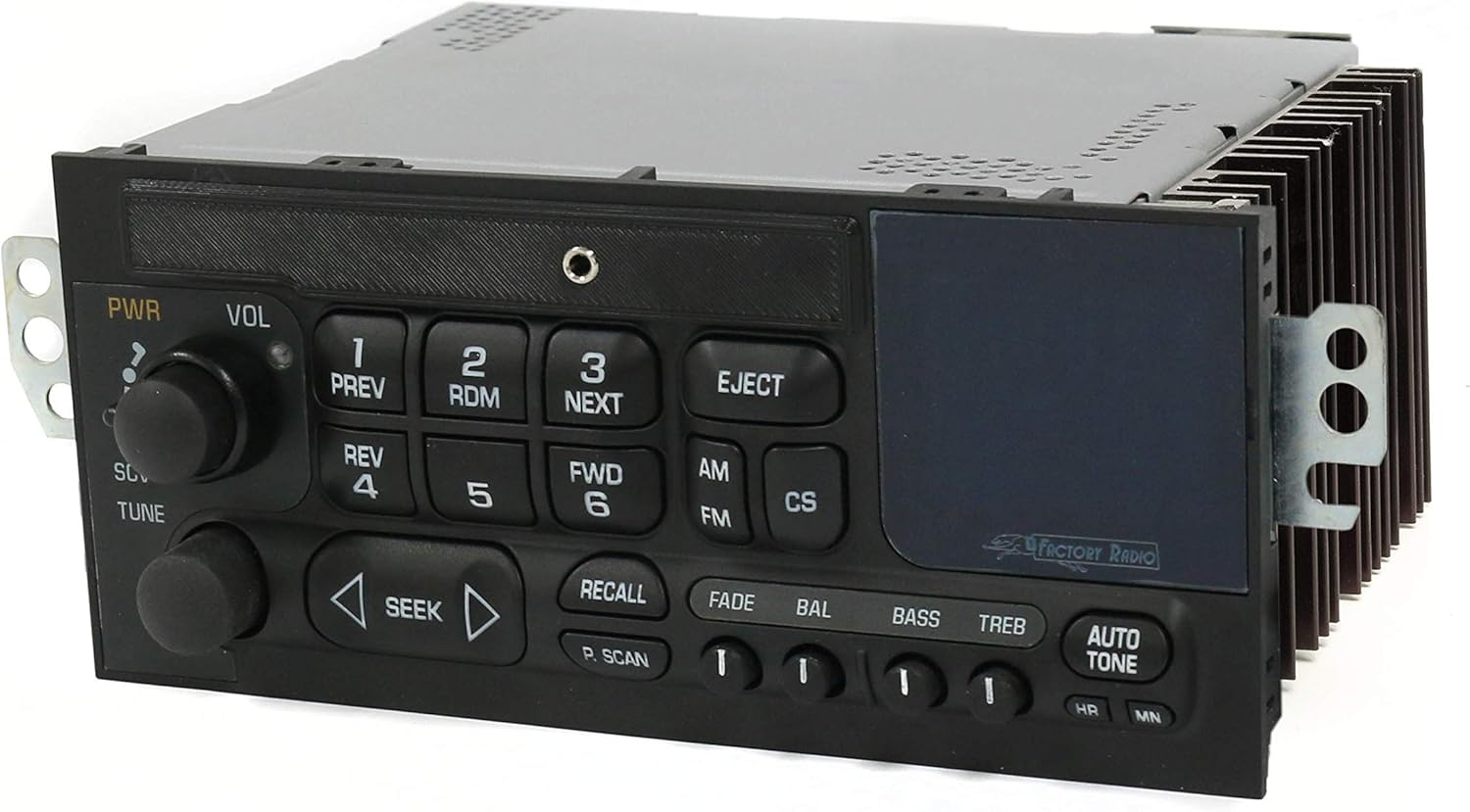 1 Factory Radio AM FM w Aux Cassette Controls Compatible with 1995-02 Chevrolet S10 Car Radio UN0