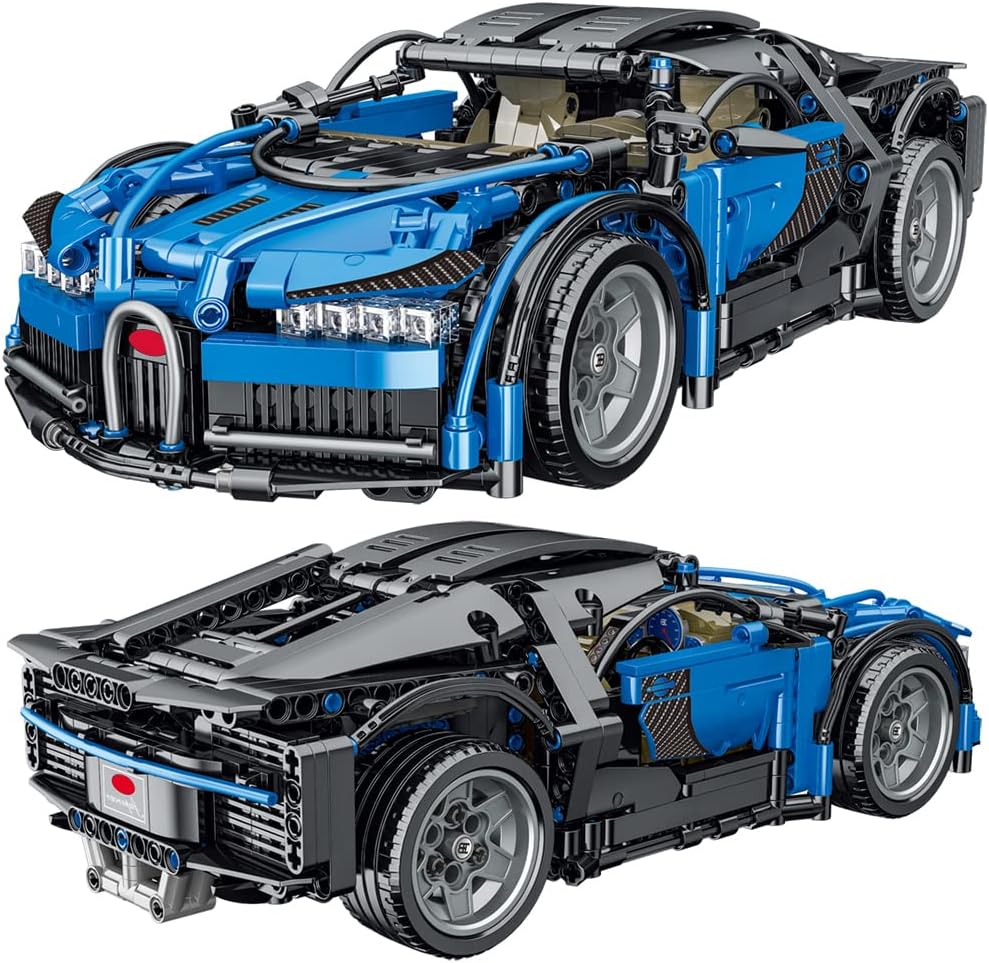 Mesiondy Sports Car Building Blocks Toys Boys or Adults Kits，1:14 MOC Building Set Raceing Car Model ,Cars for Boys Age 12-16 8-14，(1225 Pieces)&hellip;&hellip;