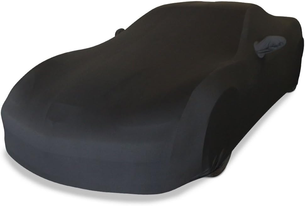 2005-2013 C6 Corvette Ultraguard Stretch Satin Indoor Car Cover - The Ultimate Custom FIT (Black)