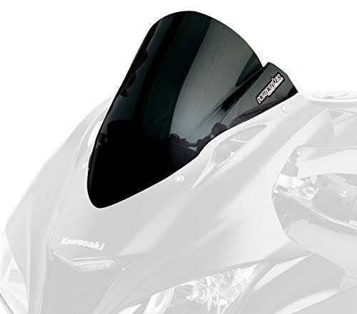 Hotbodies Racing 51601-1602 Black GP Windscreen Kaw ZX10R 2016 Dual Radiussolid