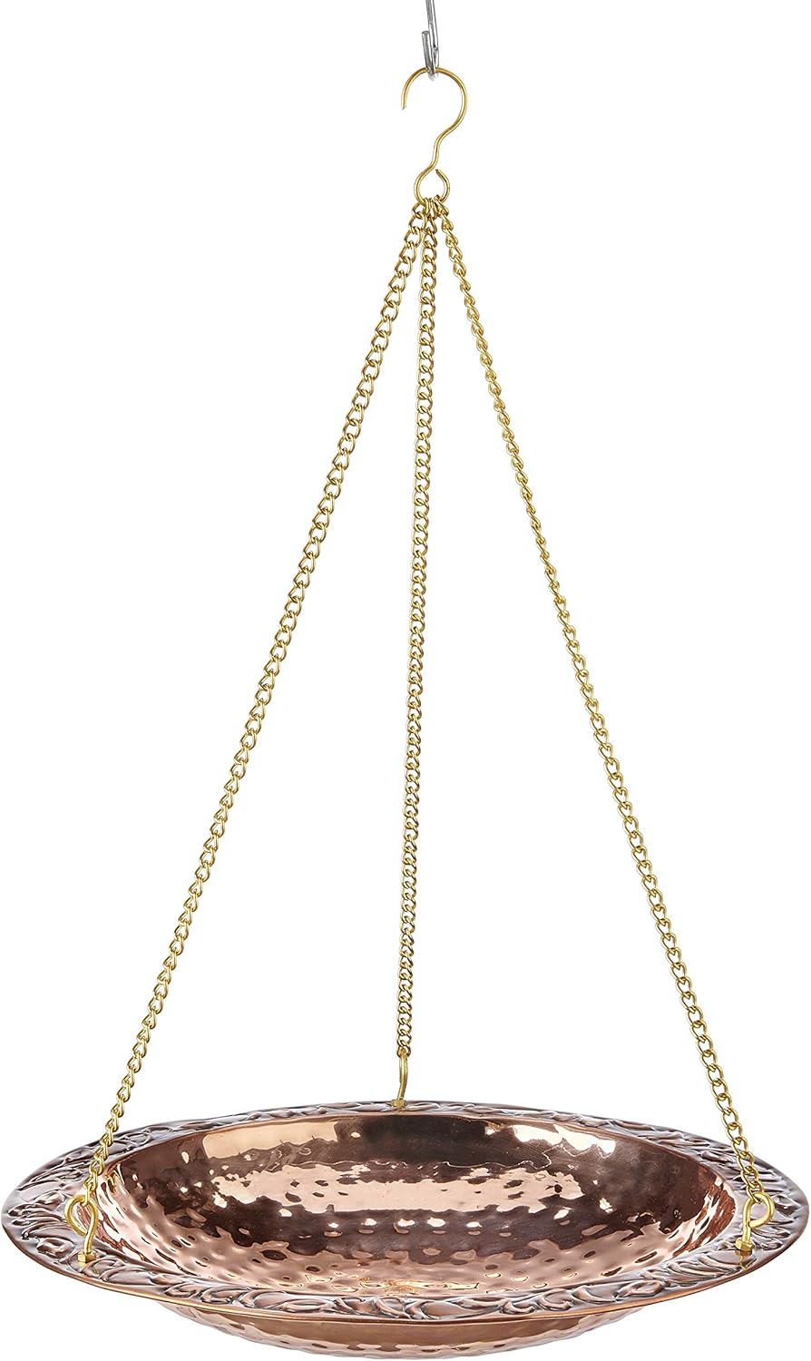 Pure Copper Hanging Bird Bath by Good Directions Pack of 2