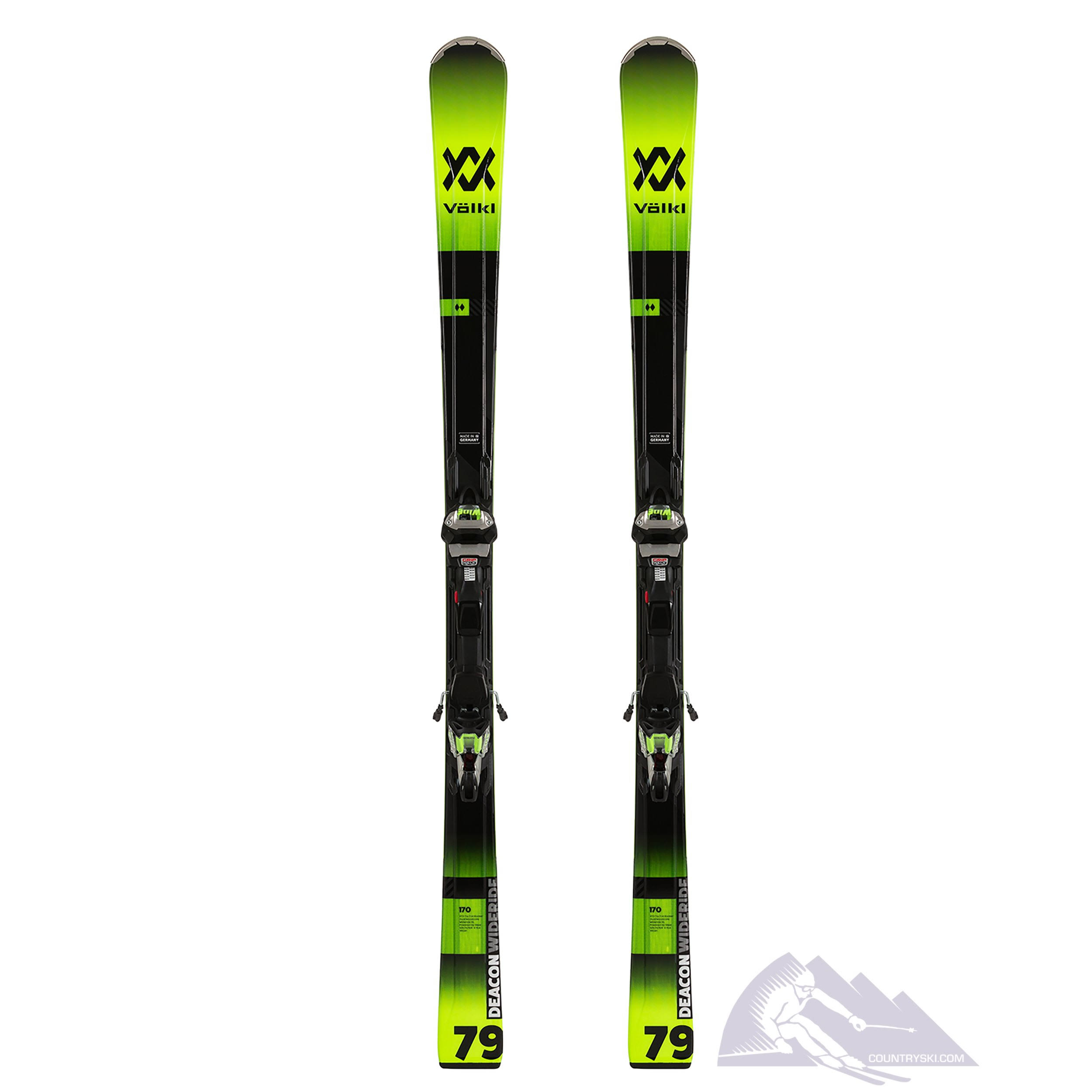 Volkl Deacon 79 Skis with IPT WideRide XL 12 Bindings 2020 170cm