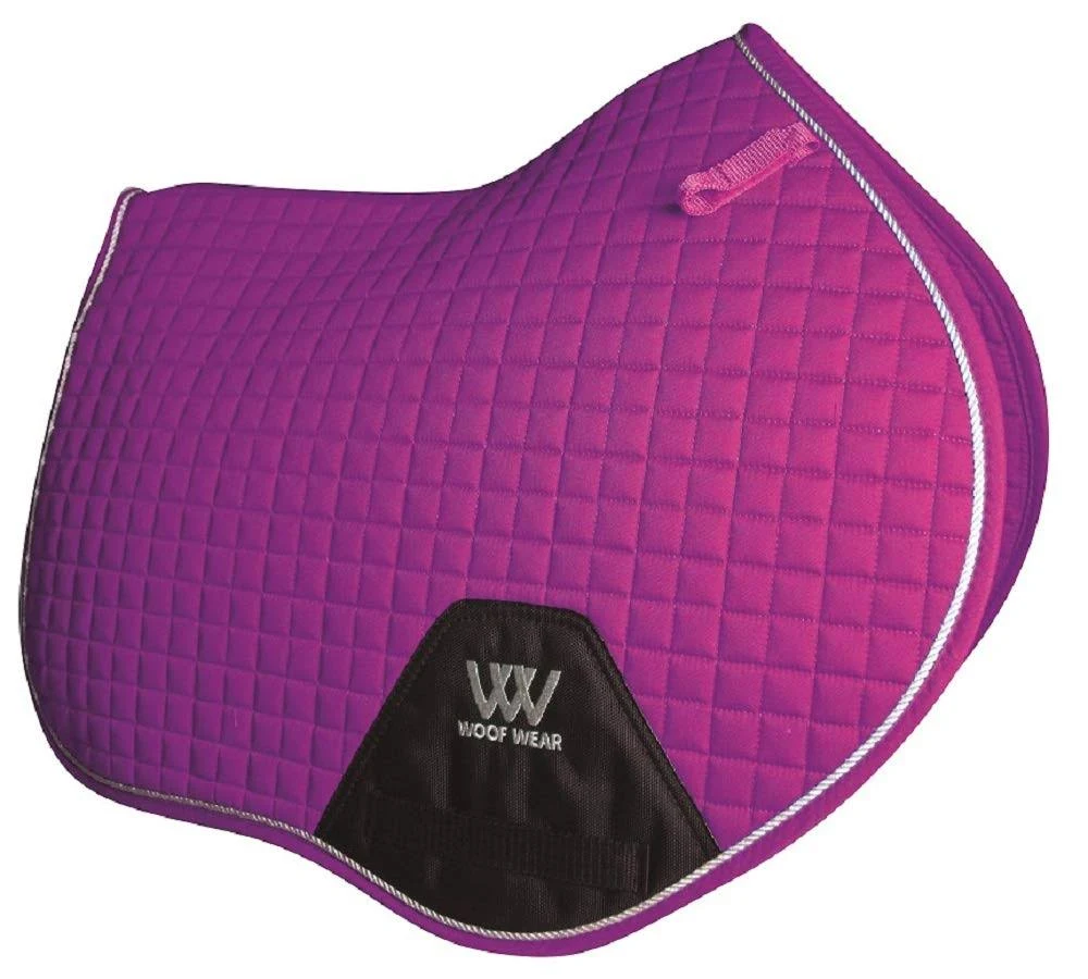 Woof Wear Color Fusion Close Contact Saddle Pad-Violet