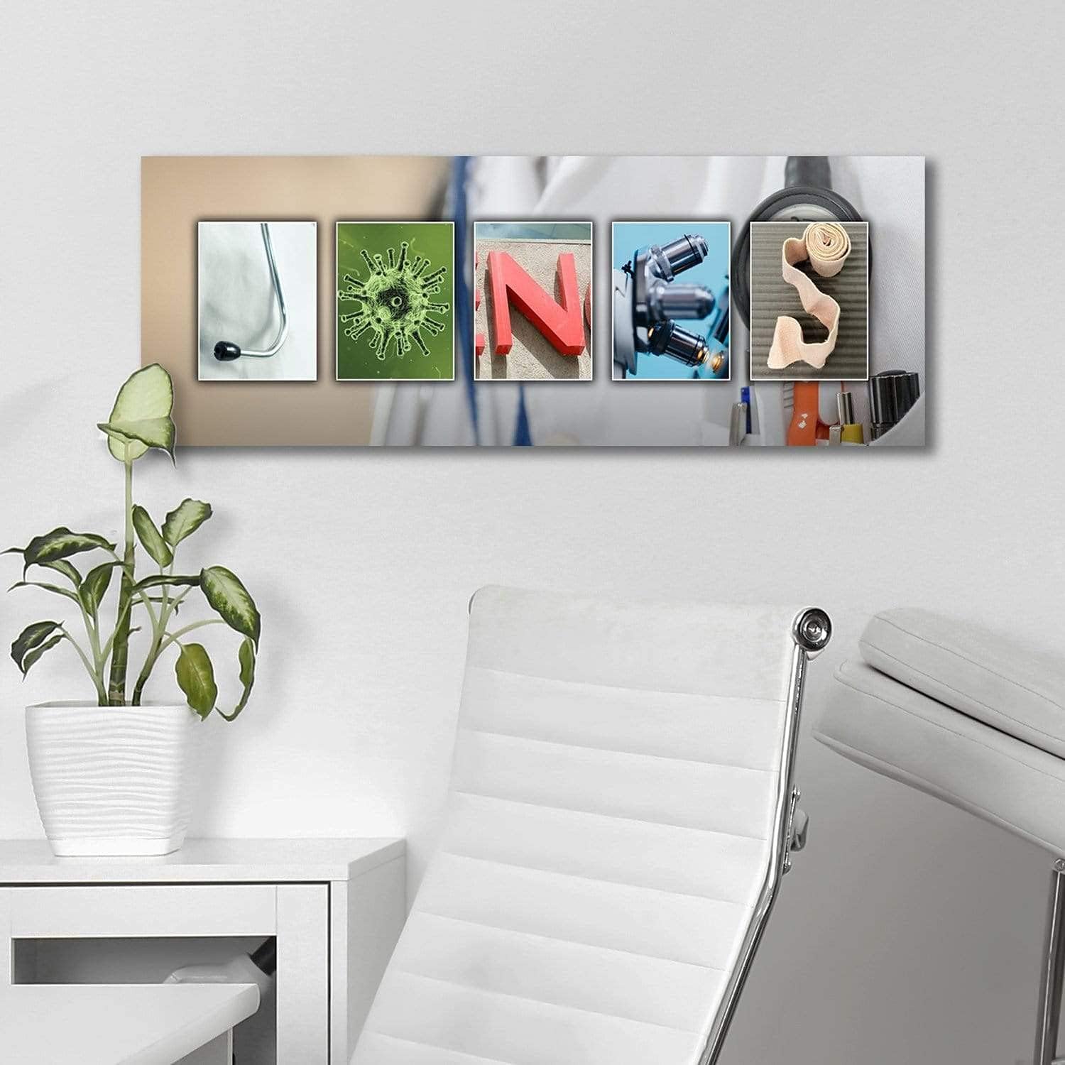 Medical Name Art (Doctor or Nurse Gift) (9.5
