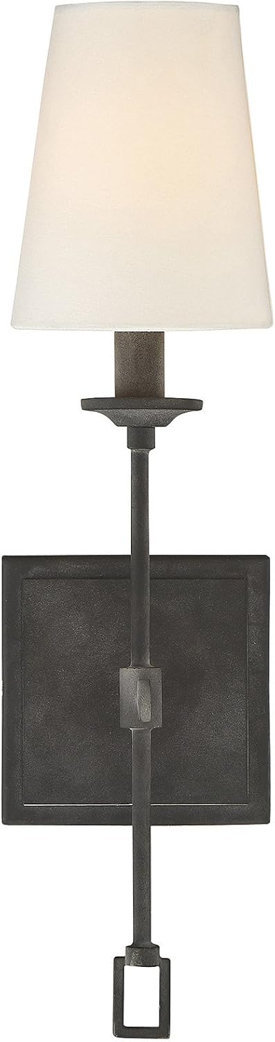 Savoy House 9-9004-1-88 Lorainne 1-Light Sconce in Oxidized Black