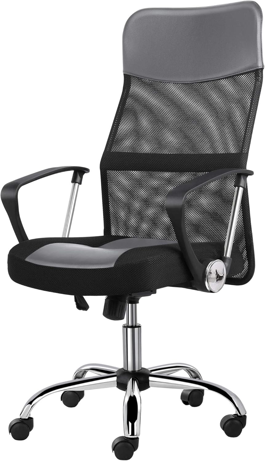 Yaheetech Gaming Chair High Back Computer Chair Lumbar Support Office Desk Chair Reclining Racing Chair Swivel Desk Chair