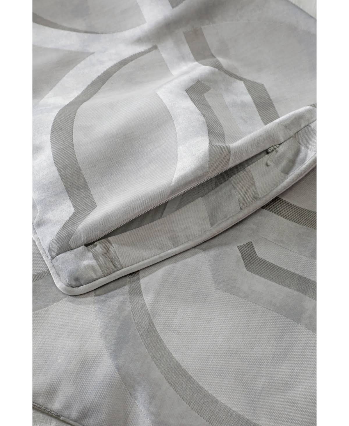 Hotel Collection Primativa Full/Queen Duvet, Created for Macy&s - Silver