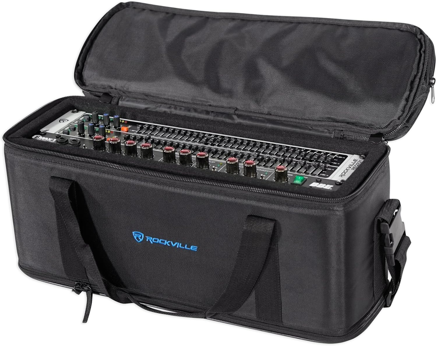 Rockville 4U Rack Bag Double-Sided Case with 12