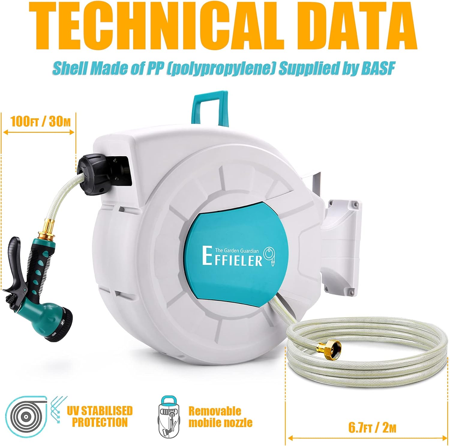 Hose Reel EFFIELER 1/2 