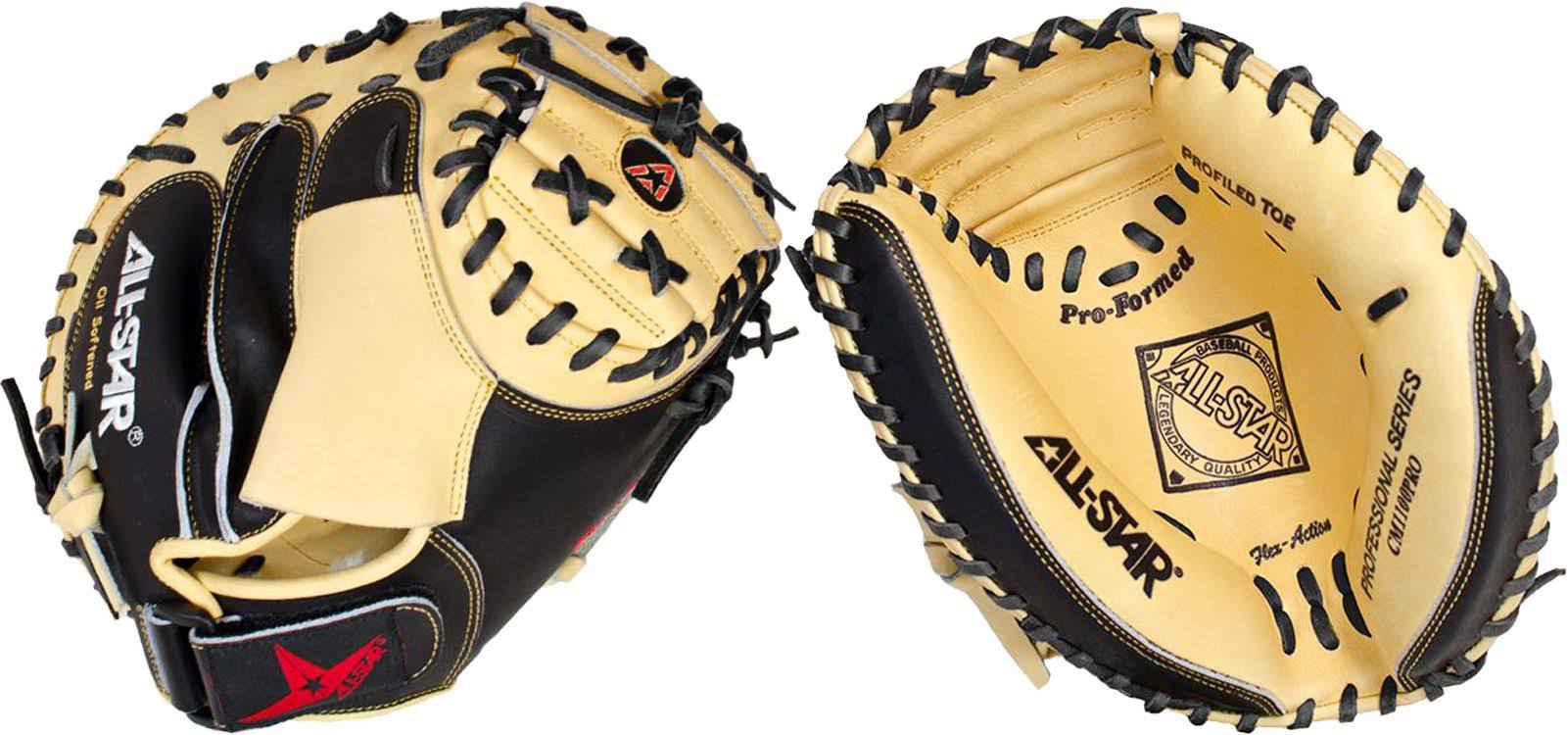 All-Star 33.5&& Pro Advanced Series Catcher&s Mitt 2020, Black
