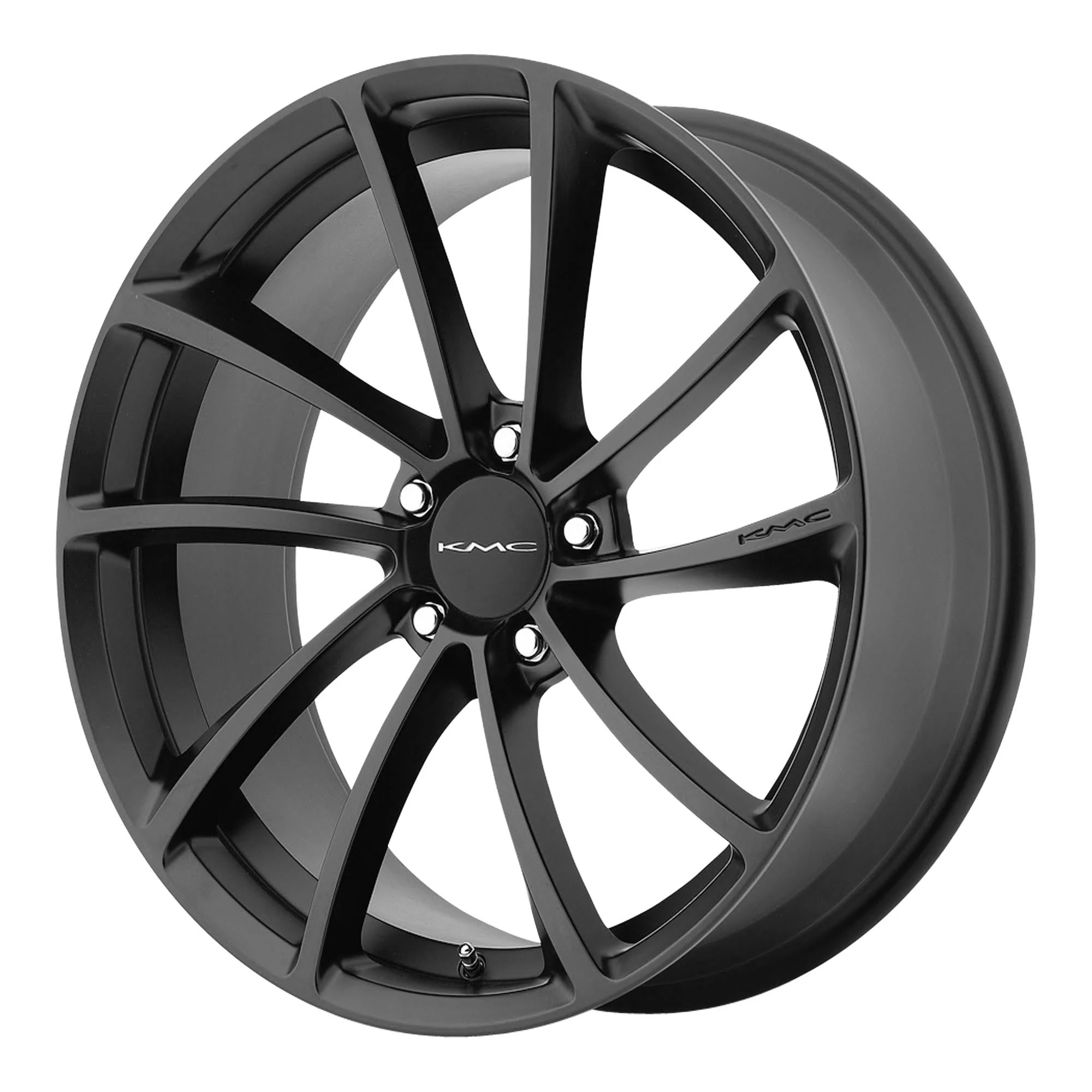 KMC Km691 Spin Satin Black 20x10 5x4.5 40mm (KM69121012740)