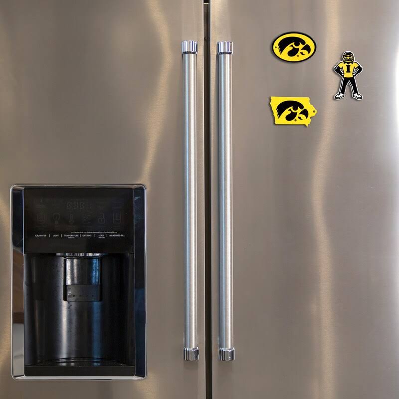 Iowa Hawkeyes Steel Magnet 3-Pack I7188522