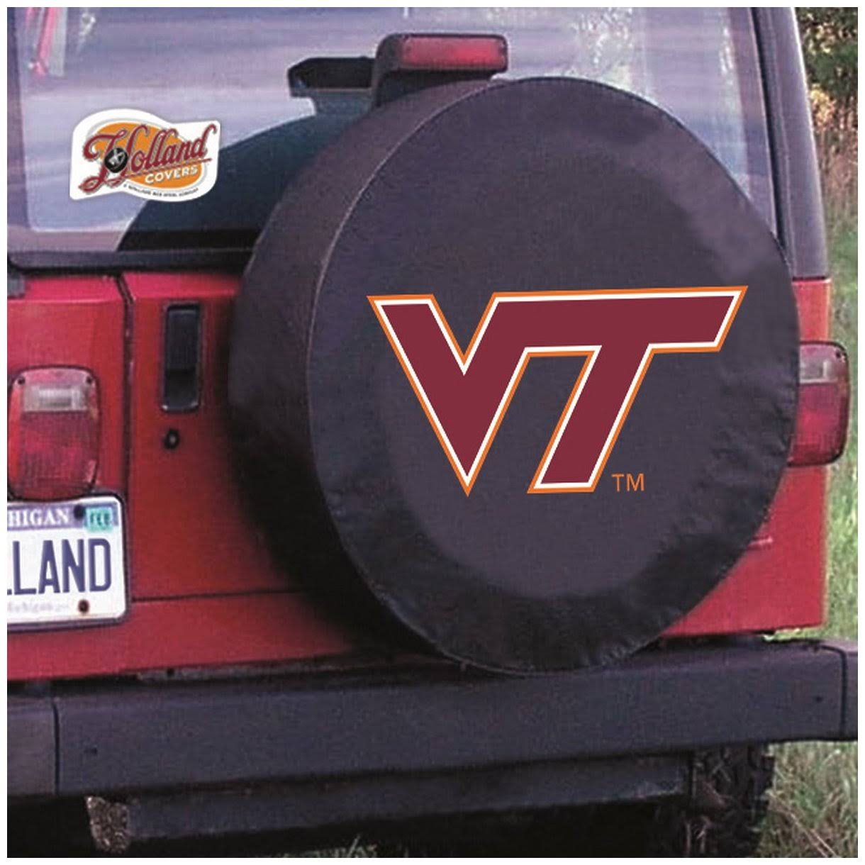 Virginia Tech Tire Cover, Black