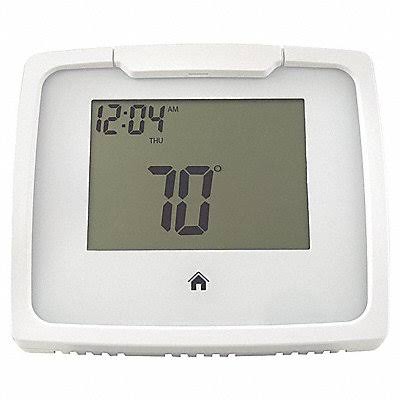 Icm Controls I2020 I3-Series Touch Thermostat 7-Day Programmable 2-Stage Heat Cool or Pump Dual Powered Backlit SimpleSet Target