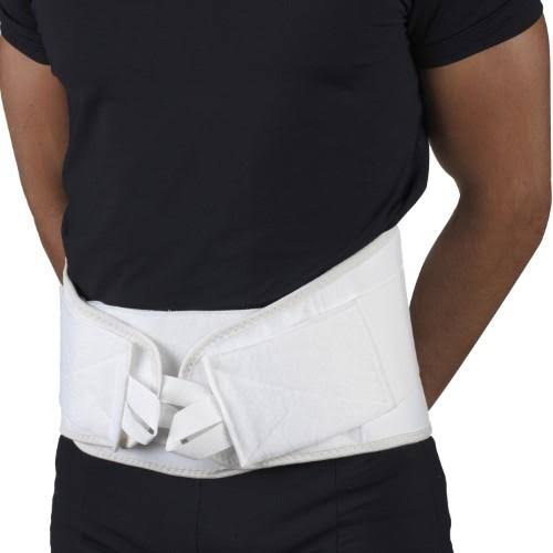OTC 2895, LumboTek Lumbosacral Support with 9x22 Back Inserts, White, 3X-Large