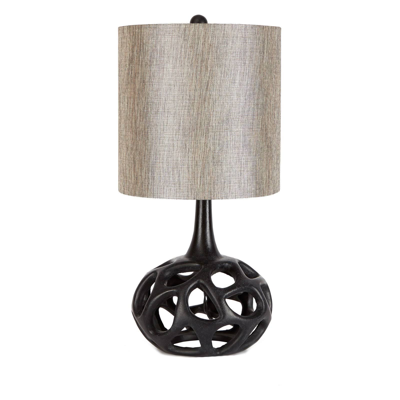 The Clove Black Table Lamp with Shade