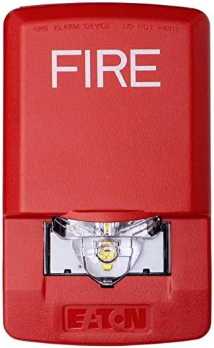 WHEELOCK LSTR3 LED Strobe RED 2W Wall 12/24V 4CD Pack of 2