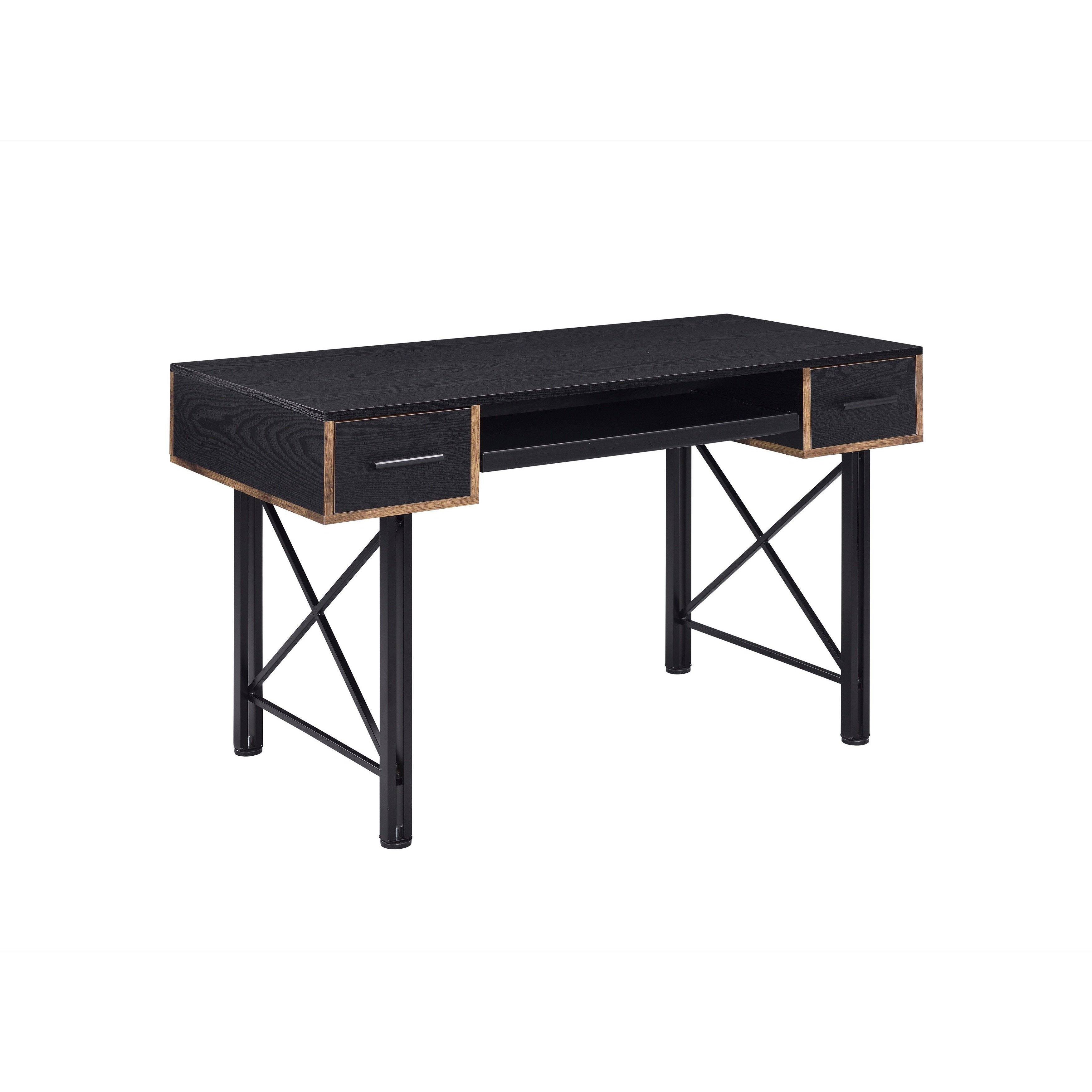 Acme Settea Computer Desk Black Finish