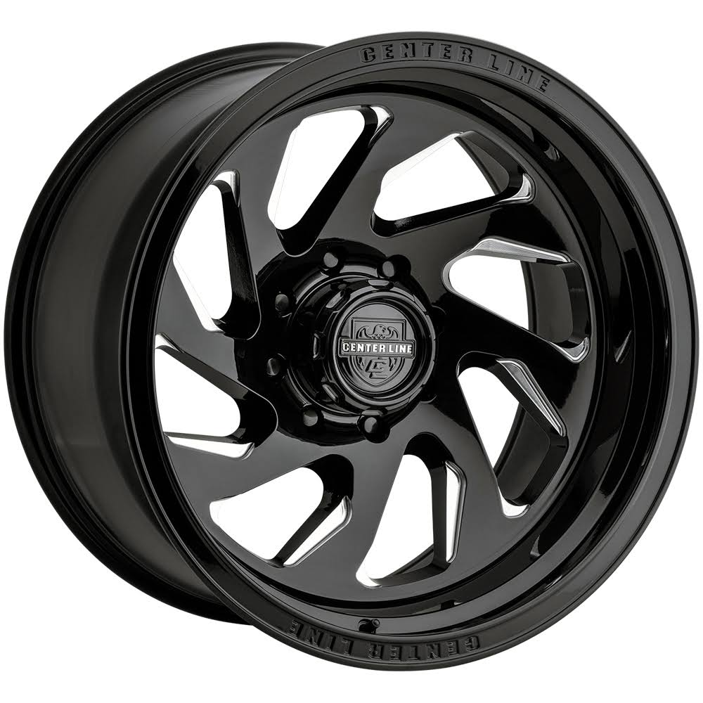 Centerline 847BM LT7 Tangent Gloss Black Milled 20x10 8x180 -19mm (847BM-2108919)