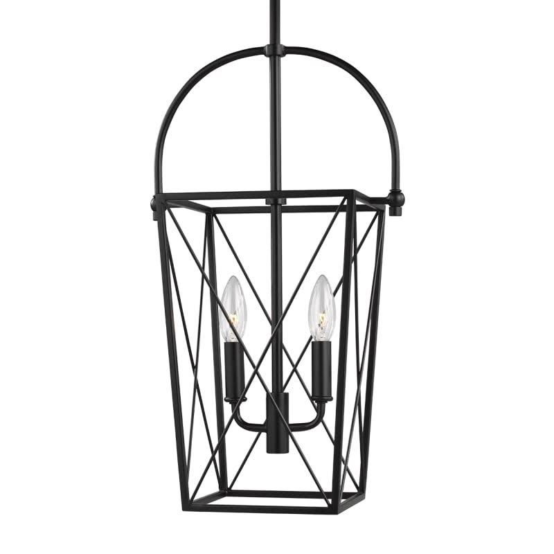 Sea Gull Lighting-6000202-12-Bridgewood - Two Light Foyer Black