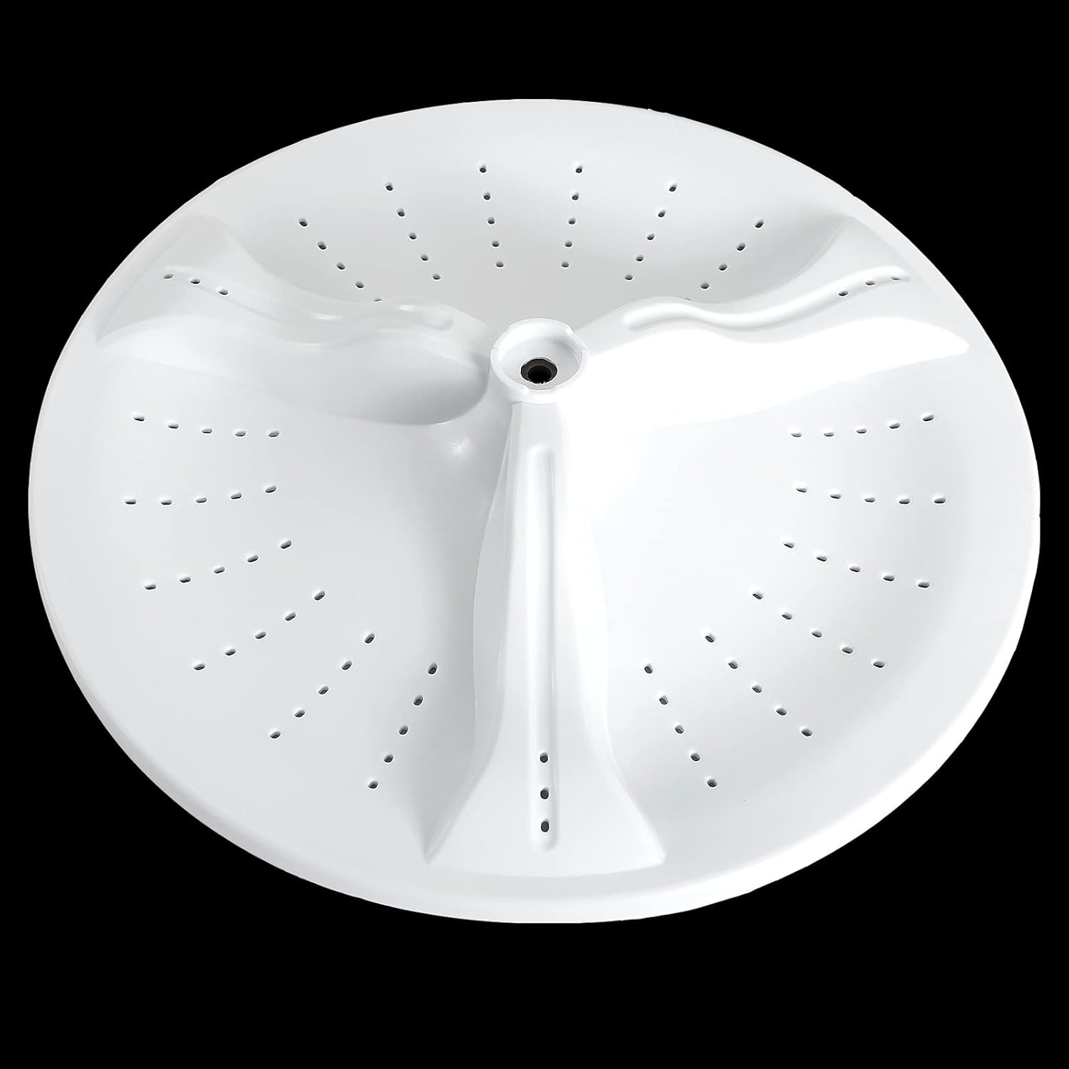 W10752283 Washer Washplate Compatible with Whirlpool Washer Machines AP5956378, PS10064549, W10609476, W10834890 (White)