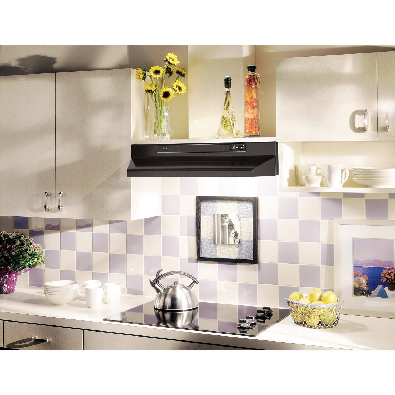 Broan 463623 36-Inch Under-Cabinet Range Hood, Black