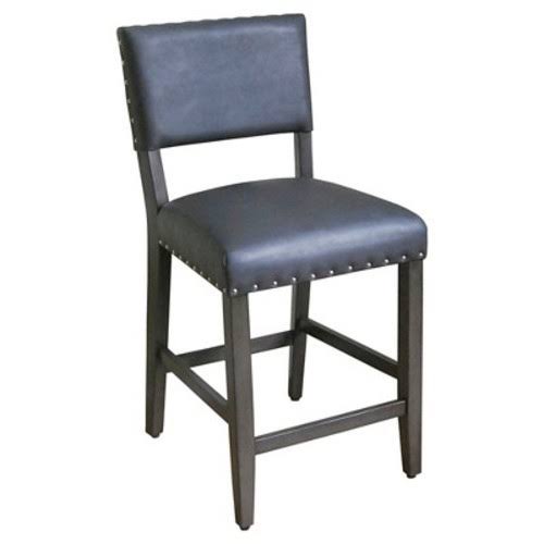 Open Back 24x22 Counter Stool - Threshold - Charcoal - Solid