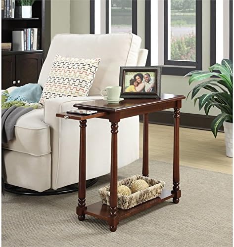 Pemberly Row End Table in Mahogany Wood Finish Pack of 2